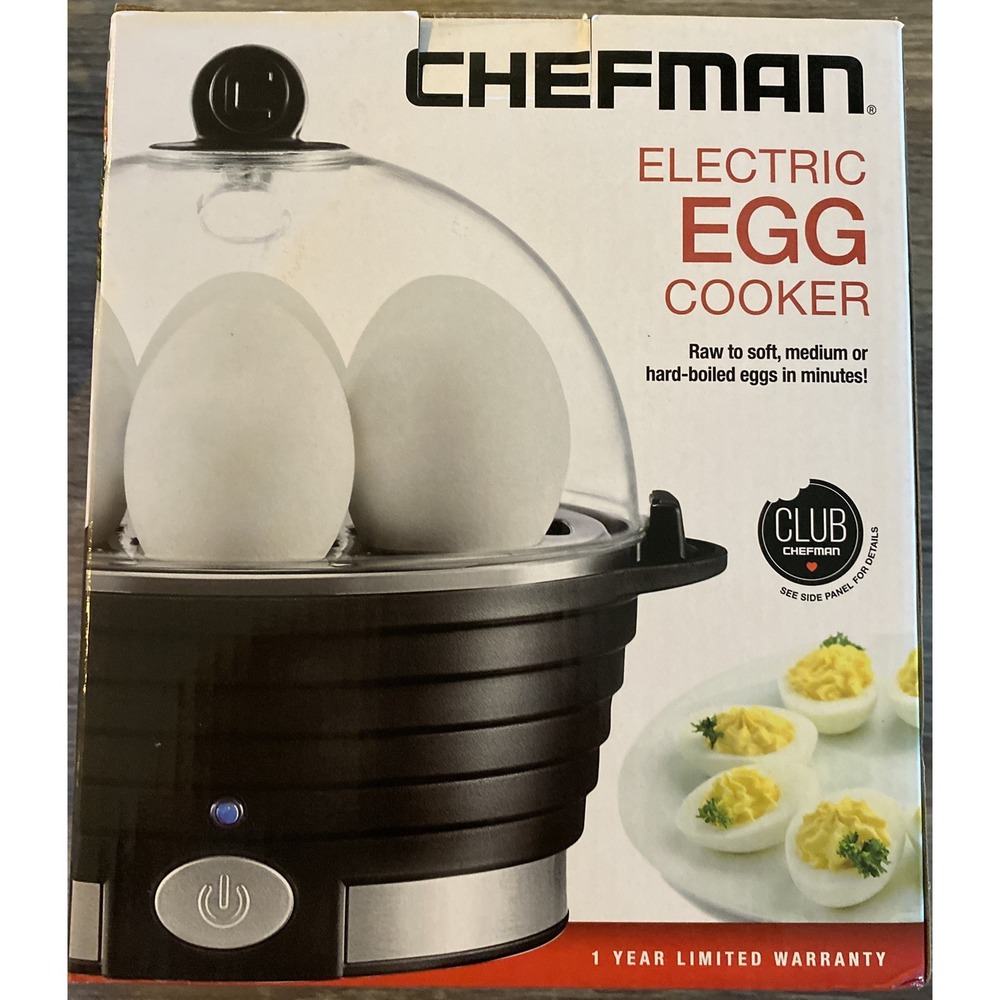 Chefman Electric Egg Cooker Six Egg‎ Capacity
